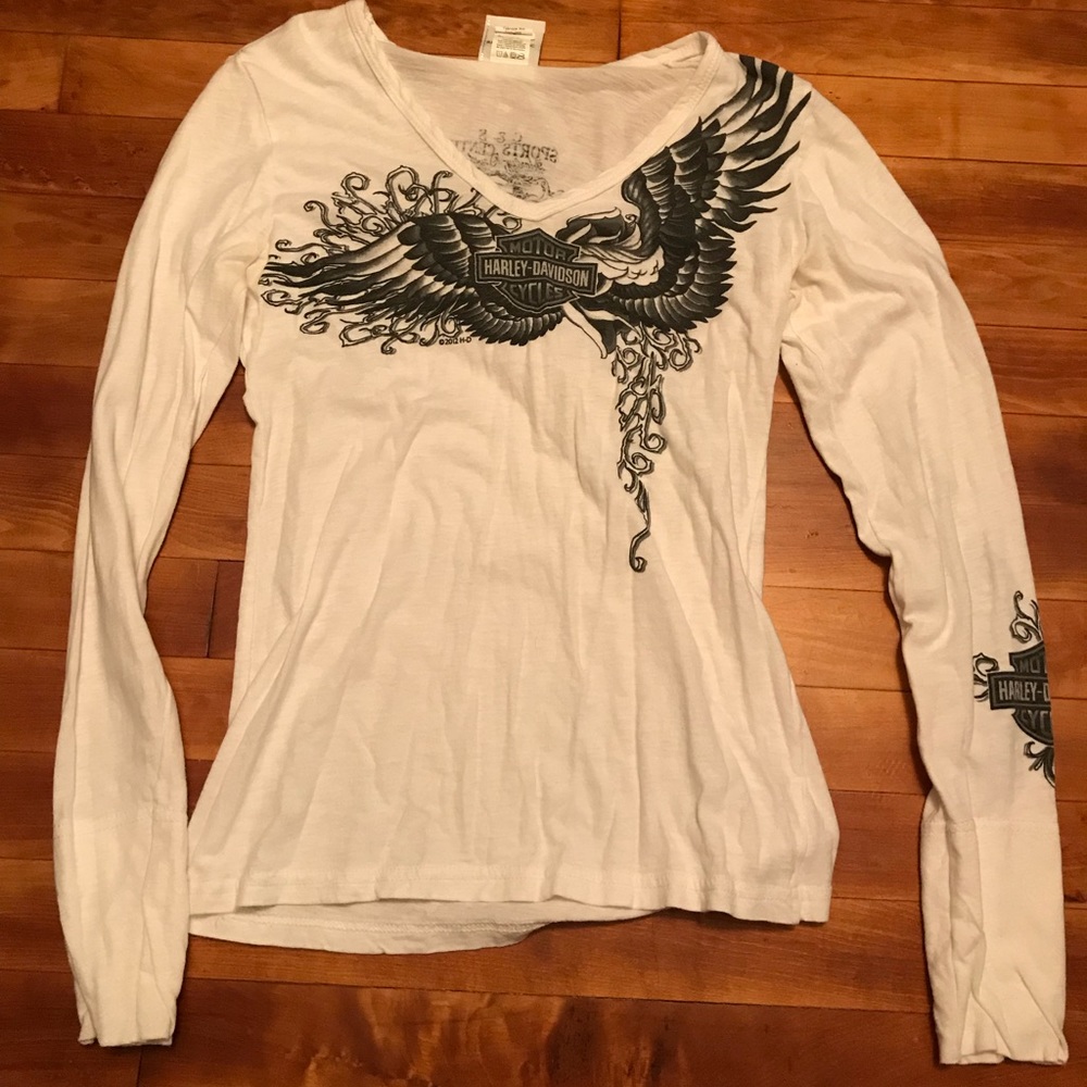 Harley Davidson long sleeve tee